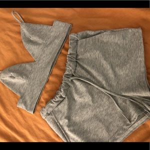 Grey soft lounge set